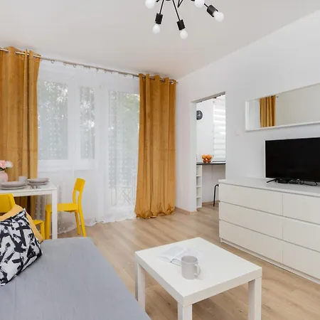 Sunny Studio Opolska With Balcony In By Renters Apartment Gdansk