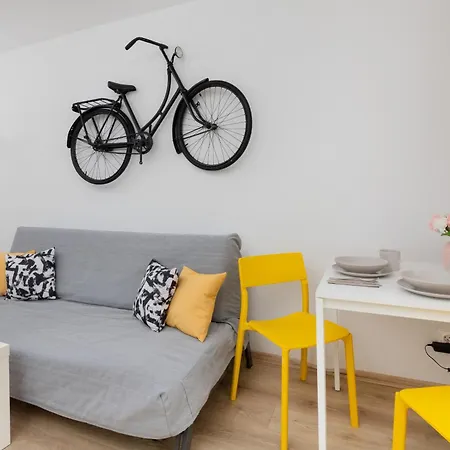 Apartment Sunny Studio Opolska With Balcony In By Renters Gdansk