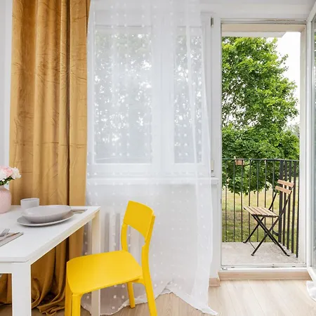 Sunny Studio Opolska With Balcony In By Renters