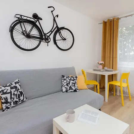 Sunny Studio Opolska With Balcony In By Renters * Gdansk